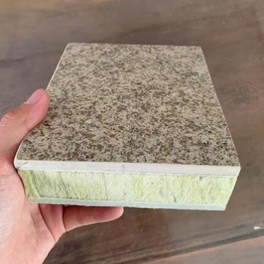 保溫裝飾一體板   外墻保溫裝飾一體板  巖棉保溫裝飾一體板