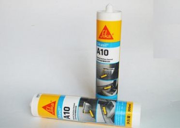 西卡A10廚衛中性玻璃膠 防水 防霉 密封膠 透明 綠色**家裝