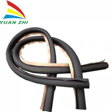 遠志鋁箔橡塑保溫管 開口自粘保溫管 隔熱保溫材料 管路保溫材料