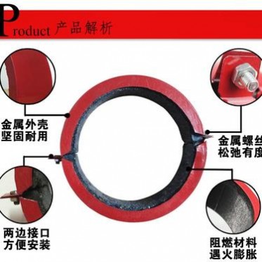 赫耀 阻火圈 110阻火圈 不銹鋼阻火圈 消防管道阻火圈